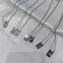 Escapulário em Aço Prata