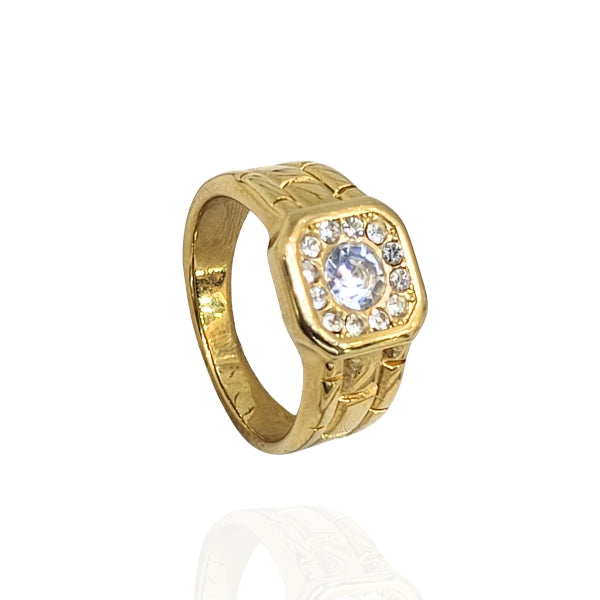 Dedante Cravejado Dourado