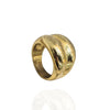 Anel Bold Dourado Aço Inox Antialérgico