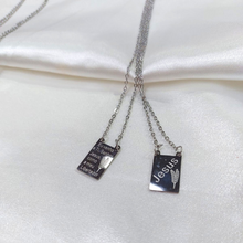 Escapulário em Aço Prata