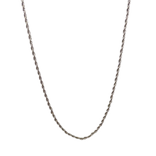 Colar Baiano Inox Prata Longo