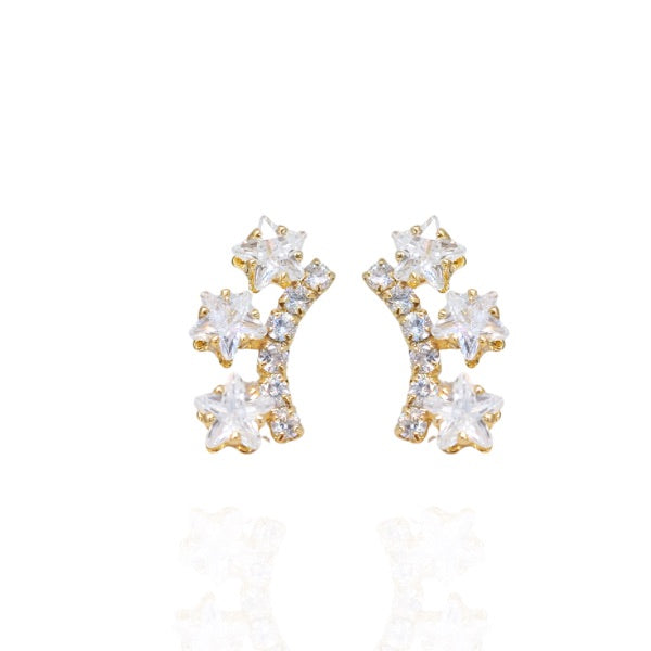 Brinco Ear Cuff Estrela - Semijoia