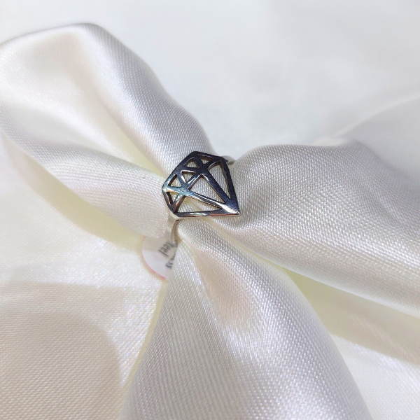 Anel Diamante Inox