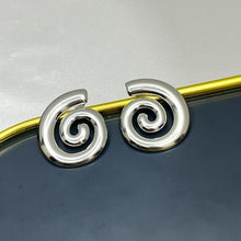 Brinco Espiral Prata