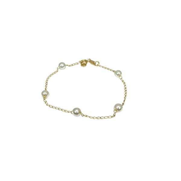 Pulseira mini pérolas