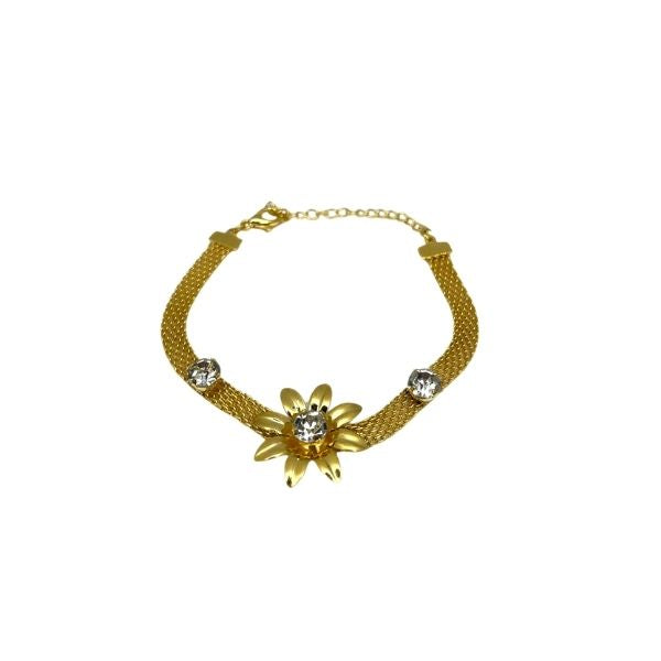 Pulseira Folha com ponto de luz