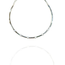 Colar Aro Ponto de Luz prata – Semijoia