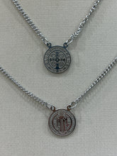 Escapulários prata - aço inoxidável