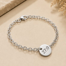 pulseira da amizade personalizada com salmos grifados a lazer semijoia