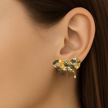 Brinco Laço Dourado - Aço inoxidável