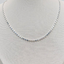 Colar circular Folheado a prata