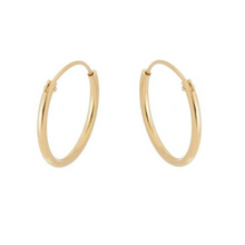 Mini Argola Dourada Inox P