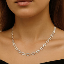 Colar escama Folheado a prata