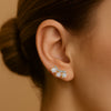 Brinco Ear Cuff Estrela Dourado semijoia