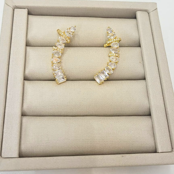 Brinco Ear Cuff - Folheado