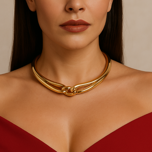 Aro Elos Dourado - Semijoia
