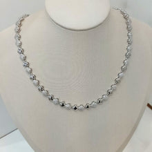 Colar Riviera Trevo Prata Cravejado - Folheado