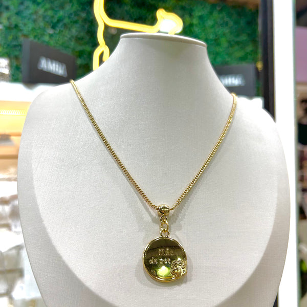 Colar Pingente Mãe de Pet - Semijoia