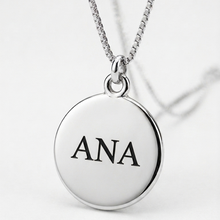 Colar com nome personalizado a lazer Prata Semijoia