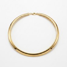 Colar Aro Liso chapado Dourado Semijoia