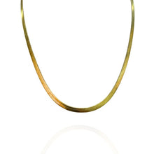 Colar de Malha Dourado Aço Inoxidável