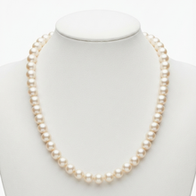Colar choker pérola branca artesanal