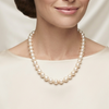Colar choker pérola branca artesanal