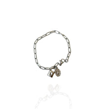 Pulseira consagração Nossa Senhora prata - Aço inox