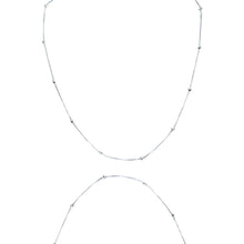 Colar Bolinha prata - Aço Inox