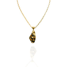 Colar Pingente Folha Dourado Folheado Ouro 18k