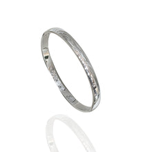 Bracelete Liso Prata - Aço inoxidável