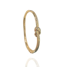 Bracelete Nó Dourado - Semijoia