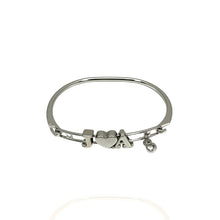 Bracelete Personalizável Com Letras Prata Semijoia