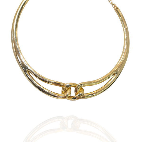 Aro Elos Dourado - Semijoia