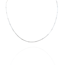 Colar Bolinha prata - Aço Inox