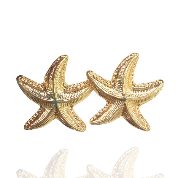 Brinco Estrela - Folheado