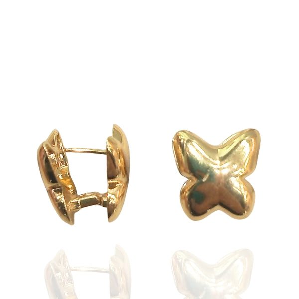 Mini Argola Borboleta - Aço Inoxidável