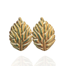 Brinco folha - Aço Inoxidável