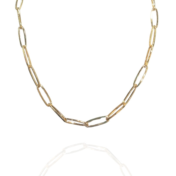 Corrente Elos Ovais - Semijoia