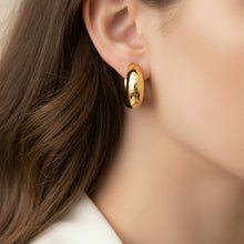 Brinco Gota argola bold - Aço Inox