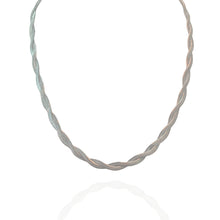 Colar Laminado Trançado – Aço Inoxidável