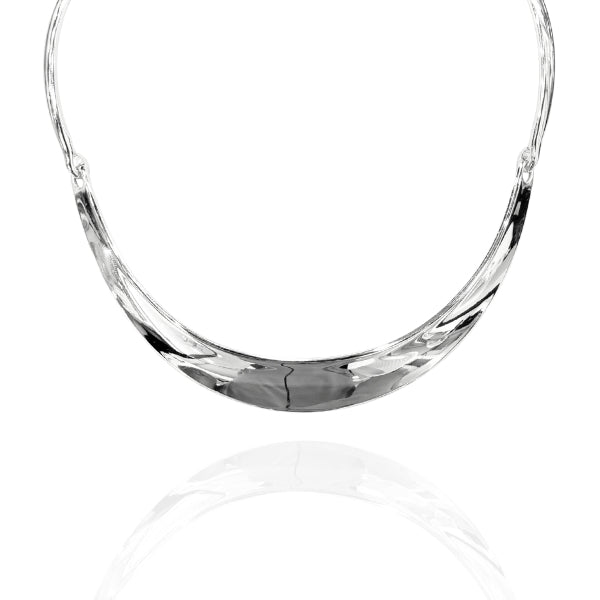 Colar Arco Prata semijoia