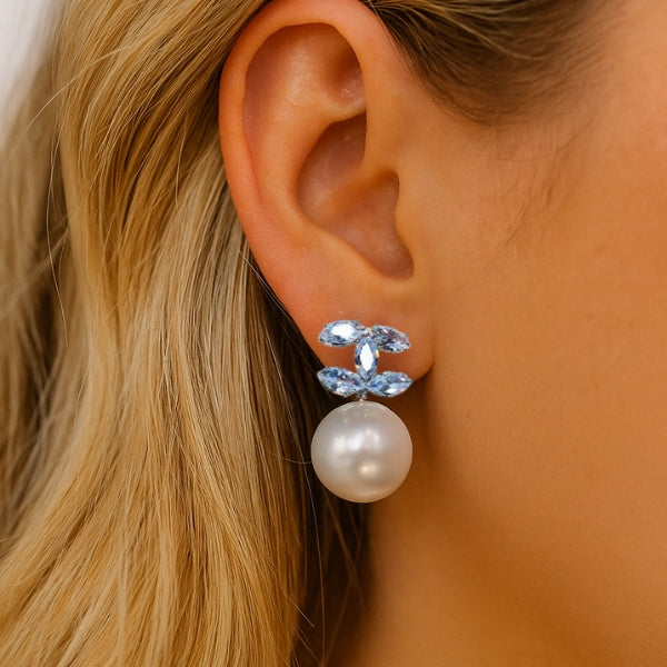 Brinco Chanel Max Pérola - Prata