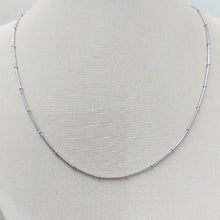 Colar Bolinha prata - Aço Inox