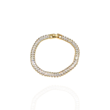 Pulseira Reviera Zircônia Baguete