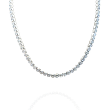 Colar Riviera Circular Cravejado - Folheado a prata