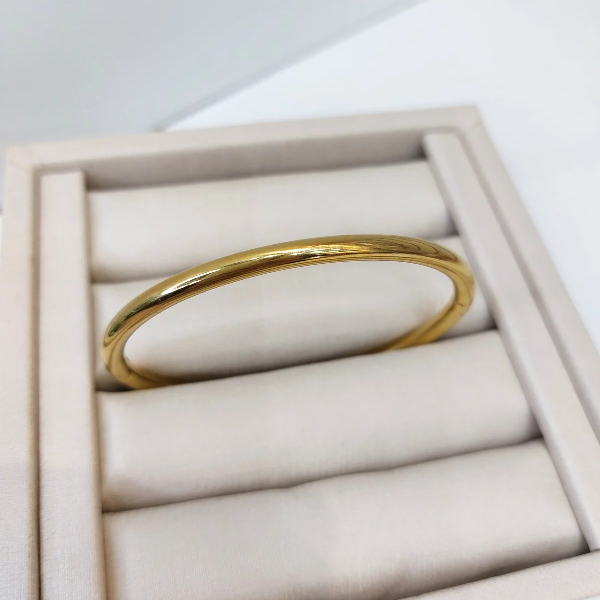 Bracelete Liso - Aço inoxidável