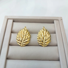 Brinco folha - Aço Inoxidável