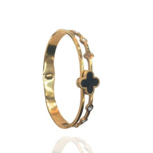 Bracelete Trevo - Aço inoxidável