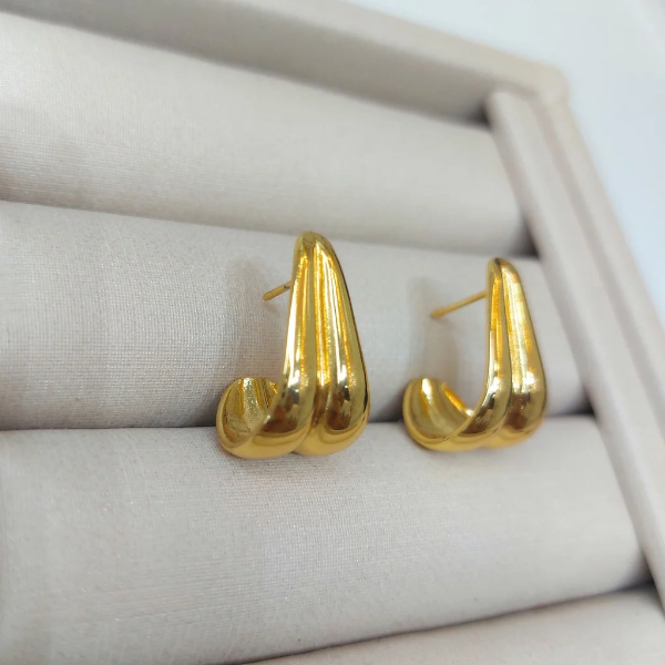 Brinco Ear Hook - Aço Inoxidável